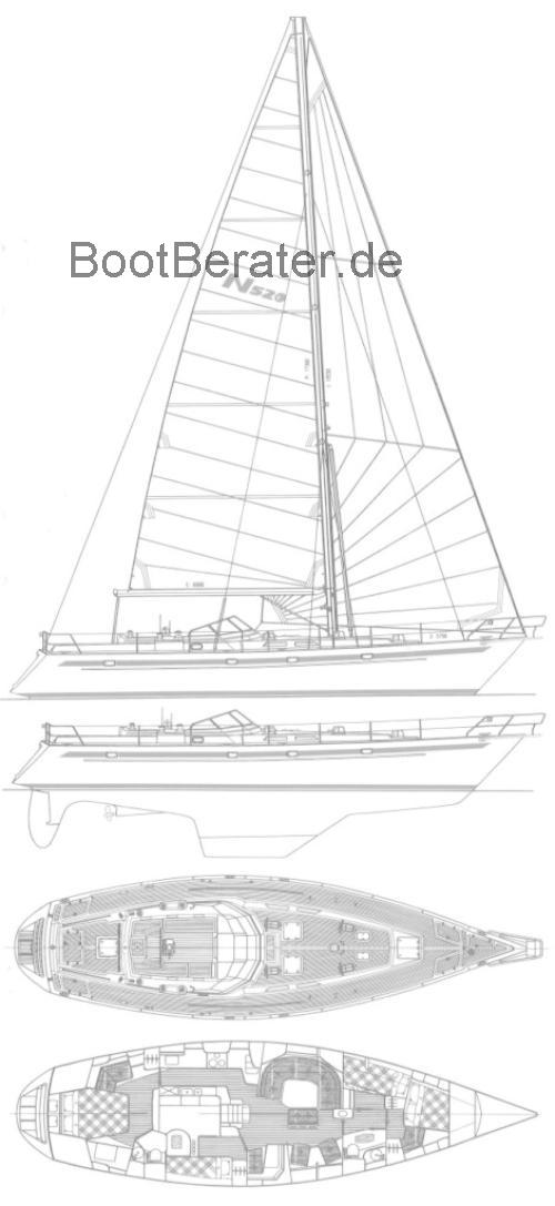 Najad 520  technische daten 